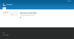 Desktop Screenshot of kovalibre.com