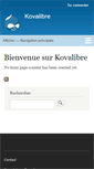 Mobile Screenshot of kovalibre.com